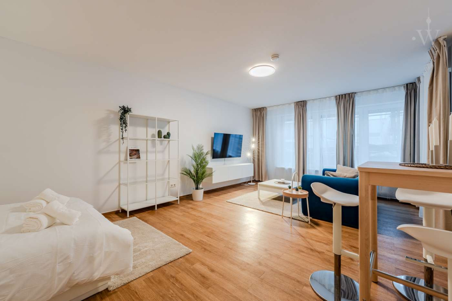 Neu renovierte, möblierte 1-Zimmer-Wohnung in Neukölln – Wohnen nahe der Wasserlage, 12047 Berlin, Neukölln