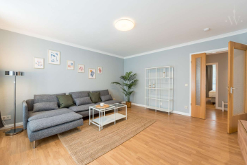 Living room - Our charming 3-room flat in central Charlottenburg
