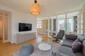 Living room 2 - High-quality furnished 2-room flat - 5 minutes to Potsdamer Platz