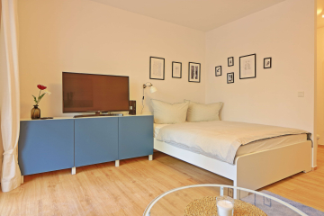 Wohnbereich - Unser schönes 1-Zimmer-Apartment mit Balkon