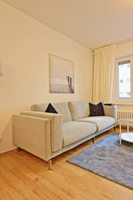 Wohnbereich - Unser schönes 1-Zimmer-Apartment mit Balkon