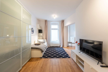 woonwoon-berlin-wohnen-auf-zei - Unser bezauberndes 1-Zimmer-Apartment mit kleiner Terrasse