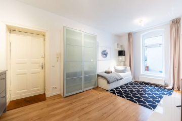 woonwoon-berlin-wohnen-auf-zei - Unser bezauberndes 1-Zimmer-Apartment mit kleiner Terrasse