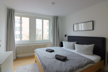 Schlafzimmer - Moderne 3-Zimmer-Wohnung mit großem Balkon