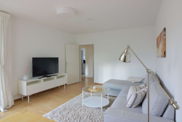 Wohnzimmer - Moderne 3-Zimmer-Wohnung mit großem Balkon