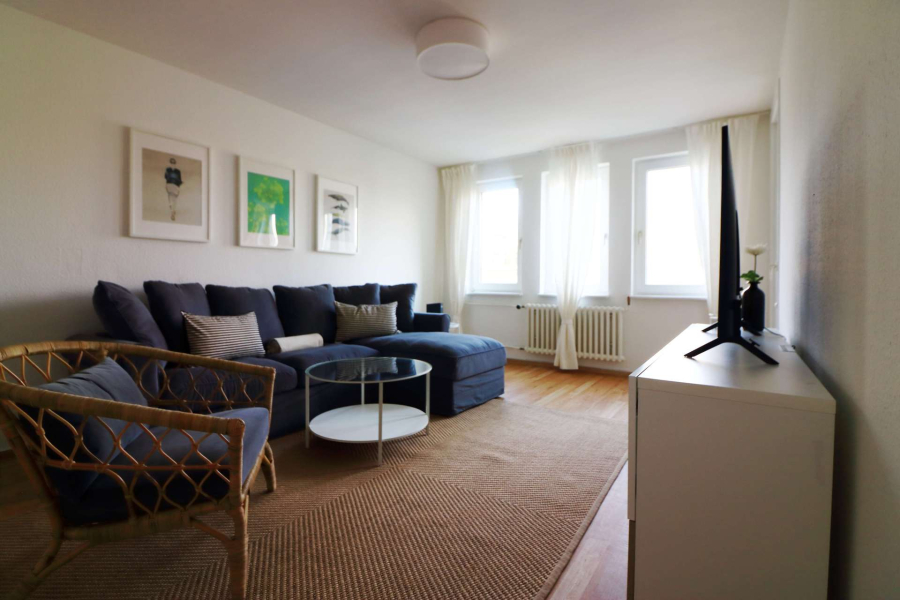 Modern möblierte 2-Zimmer-Wohnung mit Blick über Berlin Schöneberg, 10783 Berlin, Schöneberg