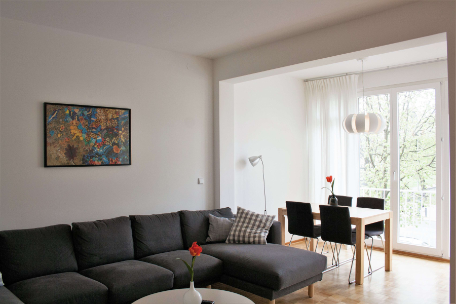 Stilvoll möblierte 3-Zimmer-Wohnung mit Blick auf das Schloss Charlottenburg, Eosanderstraße, 10587 Berlin, Charlottenburg