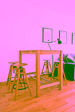 Essbereich1 - Möblierte 4-Zimmer-Wohnung nahe des Potsdamer Platzes