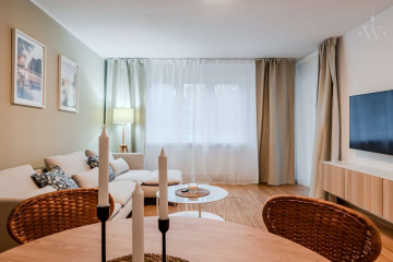 woonwoon-berlin-wohnen-auf-zei - Modern living in green Steglitz- Zehlendorf: fully furnished 3-room flat in Lichterfelde