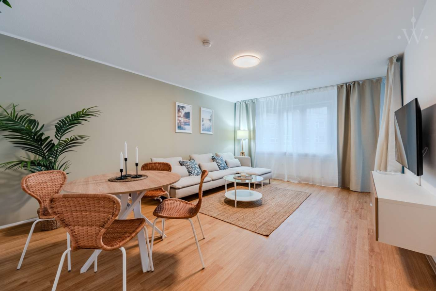 Modern Wohnen im grünen Steglitz- Zehlendorf: vollmöbliertes 3-Zimmer Apartment in Lichterfelde, Drakestraße, 12205 Berlin, Lichterfelde (Steglitz)
