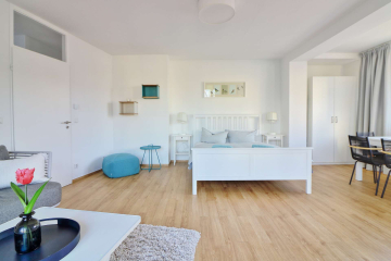 Schlafbereich - Toll geschnittene 1-Zimmer-Wohnung mit separater Küche