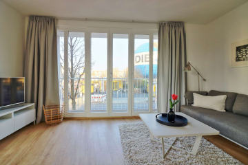 Wohnbereich - Toll geschnittene 1-Zimmer-Wohnung mit separater Küche