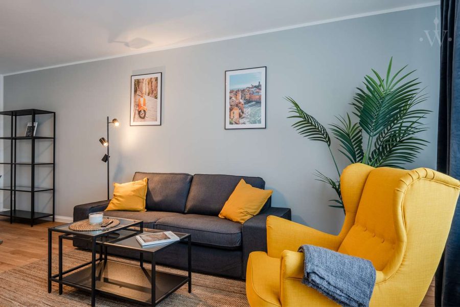 Möblierte 2-Zimmer-Wohnung mit Balkon in Berlin-Wilmersdorf, Nassauische Straße, 10717 Berlin, Wilmersdorf