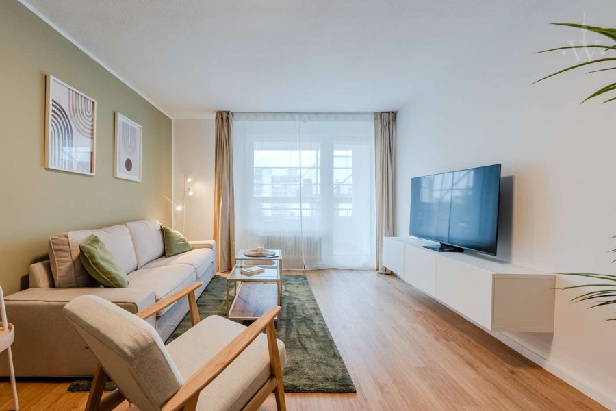 Möblierte 2-Zimmer-Wohnung mit Balkon in Berlin-Wilmersdorf, Nassauische Straße, 10717 Berlin, Wilmersdorf