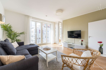 woonwoon-berlin-wohnen-auf-zei - Komfortable 3-Zimmer-Wohnung mit Aussicht direkt am Checkpoint Charlie