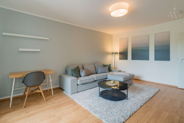 Wohnzimmer - Schöne, möblierte 2-Zimmer-Wohnung unweit des Potsdamer Platzes