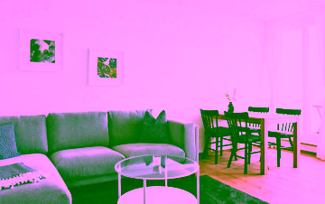 Wohnzimmer - Charmant möblierte 2-Zimmer-Wohnung in Mitte