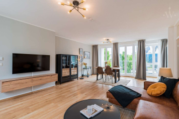 Living room - Charming 3-room flat at Checkpoint-Charlie