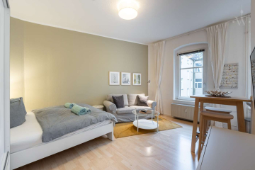 woonwoon-berlin-wohnen-auf-zei - Unser gemütliches 1-Zimmer-Apartment – komplett möbliert