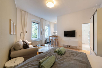 woonwoon-berlin-wohnen-auf-zei - Unser gemütliches 1-Zimmer-Apartment – komplett möbliert