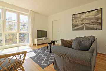 Wohnzimmer2 - Central 3-room flat directly at Checkpoint Charlie