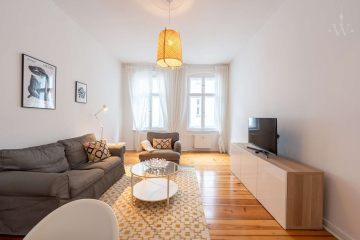 woonwoon-berlin-wohnen-auf-zei - Möblierte 2 Zimmer Wohnung in Prenzlauerberg