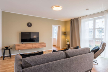 woonwoon-berlin-wohnen-auf-zei - Direkt wohlfühlen im Herzen von Berlin: möblierte 3-Zimmerwohnung