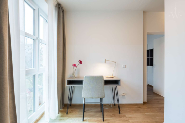 woonwoon-berlin-wohnen-auf-zei - Direkt wohlfühlen im Herzen von Berlin: möblierte 3-Zimmerwohnung