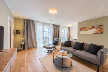 woonwoon-berlin-wohnen-auf-zei - Direkt wohlfühlen im Herzen von Berlin: möblierte 3-Zimmerwohnung