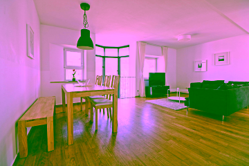 Essbereich - 3-Zimmer-Maisonettewohnung im coolen Bezirk Kreuzberg mit Balkon