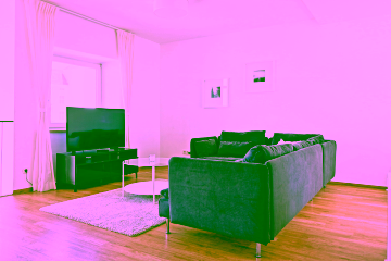 Wohnzimmer - 3-Zimmer-Maisonettewohnung im coolen Bezirk Kreuzberg mit Balkon