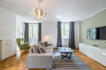 Living room - Exclusive 3-room flat not far from the Bergmann neighbourhood