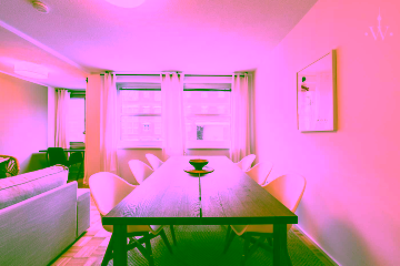 Wohnzimmer - Möblierte 2-Zimmer-Wohnung mit ruhigem Schlafzimmer zum Innenhof