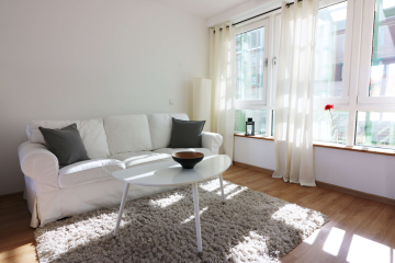 Living area - Cosy, furnished 1-room flat in the centre of Berlin