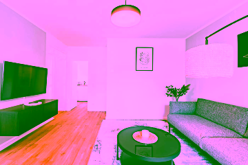 Wohnzimmer - Unser modernes 2-Zimmer-Apartment über den Dächern Berlins