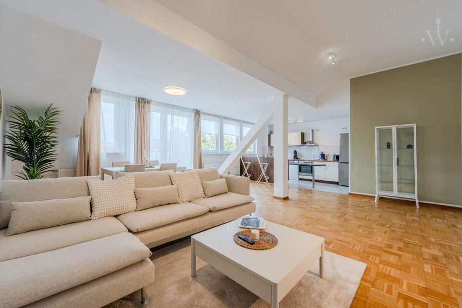 Stilvolles Dachgeschoss-Apartment nahe Bergmannkiez, möbliert & top ausgestattet, Schleiermacherstraße, 10961 berlin, Kreuzberg