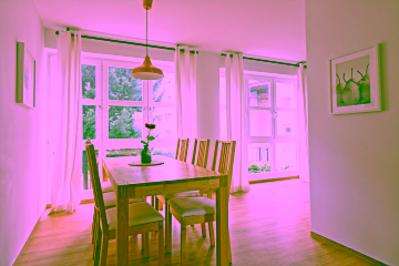 Essbereich - Einziehen und wohlfühlen: Lichtdurchflutete 3-Zimmer-Wohnung