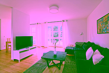 Wohnzimmer - Einziehen und wohlfühlen: Lichtdurchflutete 3-Zimmer-Wohnung