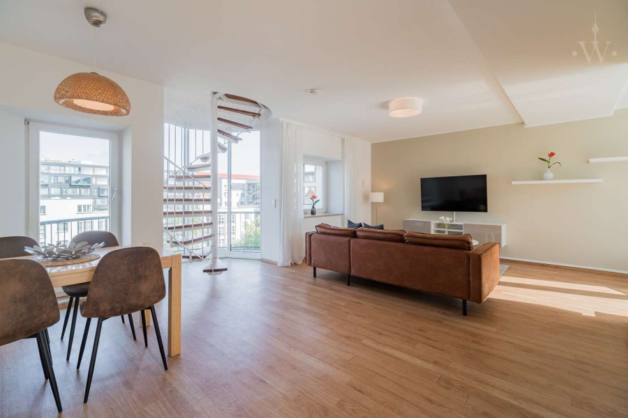 Tolle 3-Zimmer-Wohnung über 3 Etagen mit großer Dachterrasse, Kochstraße, 10969 Berlin, Kreuzberg