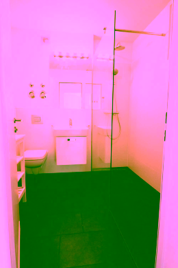 Badezimmer - Wundervoll möblierte 2-Zimmer-Wohnung in Berlin-Mitte