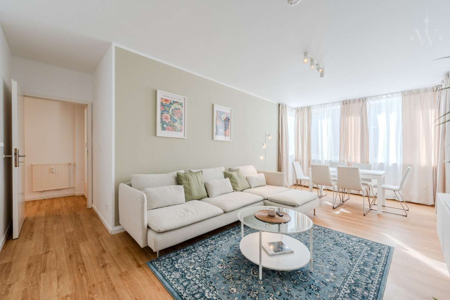 Erstbezug nach Möblierung: Helle 3-Zimmer-Wohnung in Top-Lage, Spandauer Damm, 14059 Berlin, Charlottenburg