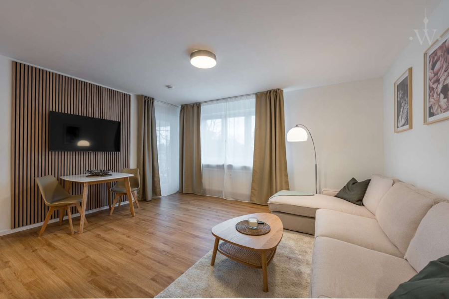 Modern und im Grünen wohnen: 1,5 -Zimmer Service-Apartment in Steglitz- Zehlendorf, Drakestraße, 12205 Berlin, Lichterfelde (Steglitz)