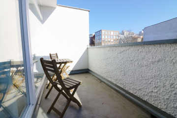 Balkon - Großzügige 5-Zimmer Maisonettewohnung in ruhiger Seitenstraßenlage