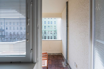 woonwoon-berlin-wohnen-auf-zei - Möblierte 3-Zimmerwohnung mit Balkon am Fritz-Schloß-Park