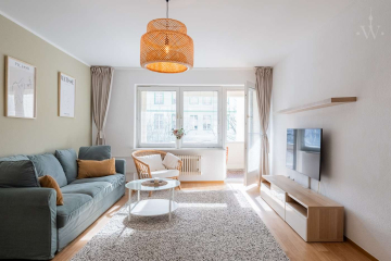 woonwoon-berlin-wohnen-auf-zei - Möblierte 3-Zimmerwohnung mit Balkon am Fritz-Schloß-Park