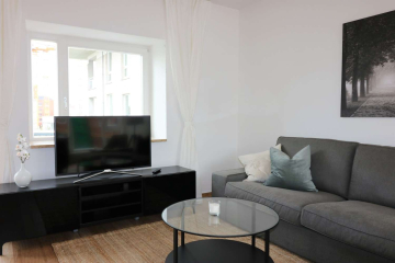 Living room - fantastic 3-room flat over 3 floors with large roof terrace