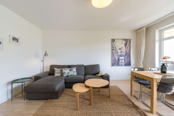 Wohnzimmer - Gemütlich möblierte 2-Zimmer-Wohnung im angesagten Szenekiez