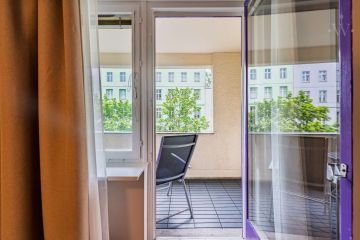 woonwoon-berlin-wohnen-auf-zei - Voll möblierte 1-Zimmer-Wohnung in attraktiver und ruhiger Moabiter Lage
